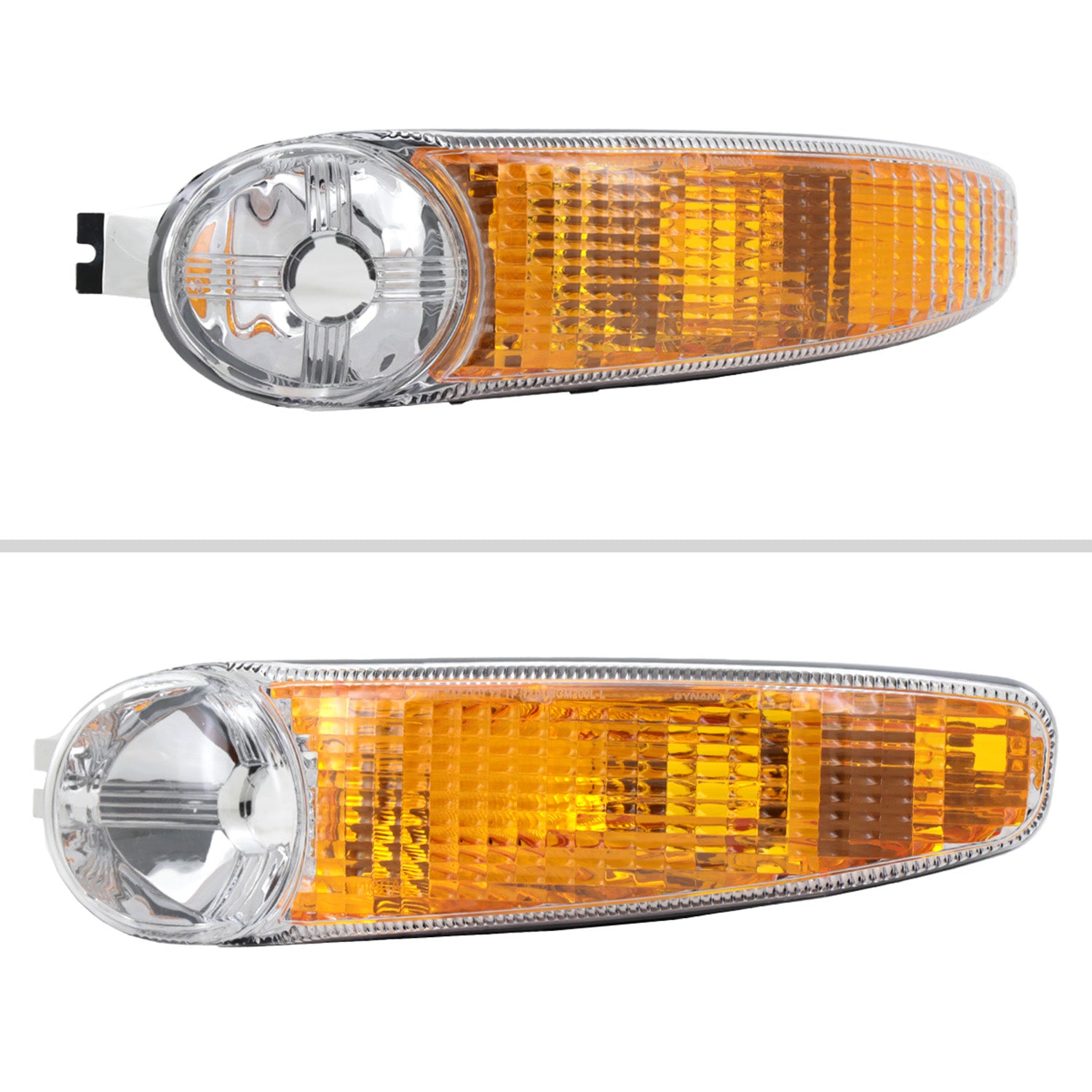 1999-2006 GMC Sierra/ 00-2006 Yukon XL Denali Turn Signal Bumper Lights Chrome