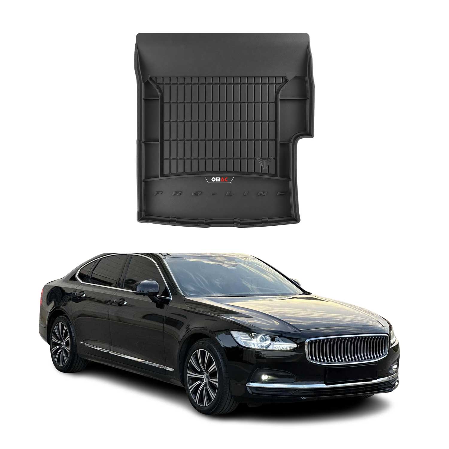 2018-2024 Volvo S90 Hybrid Premium Cargo Liner Trunk Mat All Weather Heavy Duty