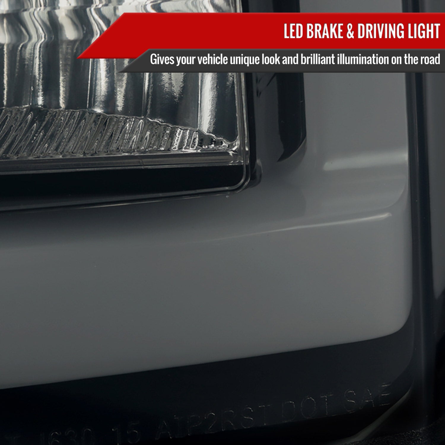 2015-2020 GMC Yukon/Yukon XL Denali SLE/SLT LED Tail Lights Glossy Black/Smoke