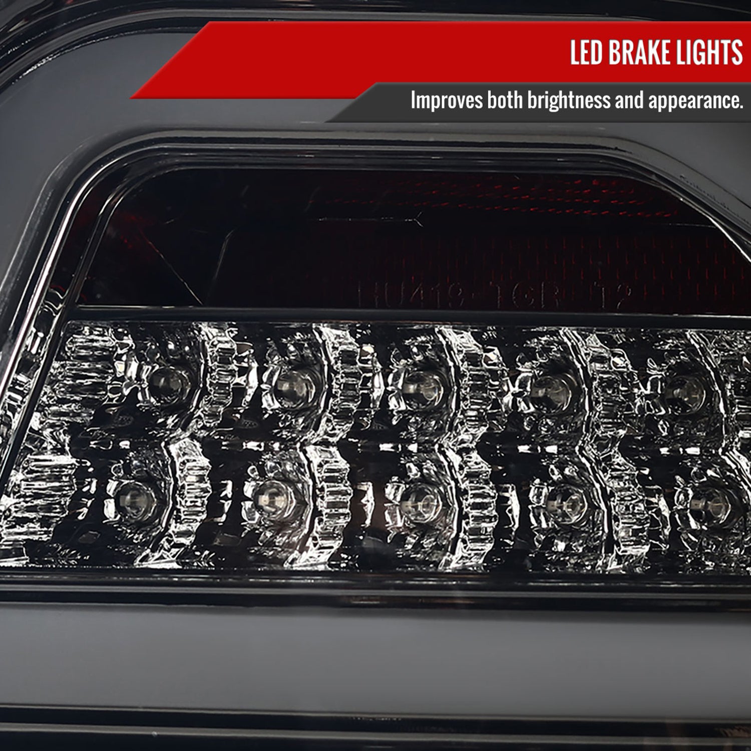 2006-2011 Mercedes Benz W164 ML Class LED Tail Lights Chrome/Smoke Lens