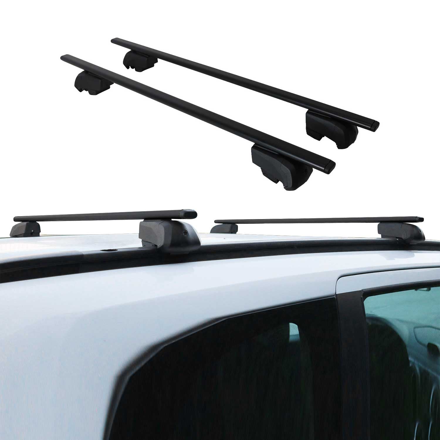 2016-2021 Lexus LX 570 Roof Rack Cross Bars Black