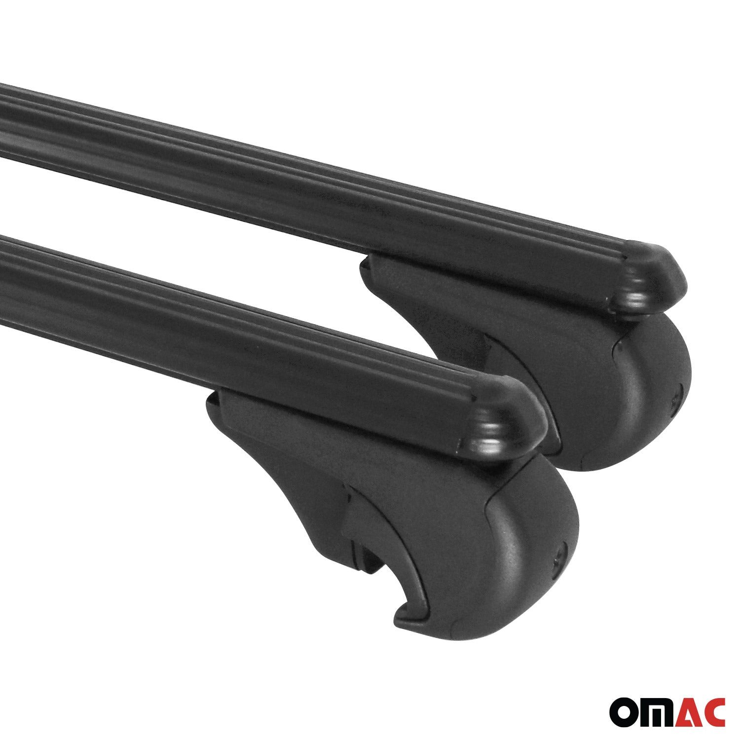 2025-2026 GMC Terrain Roof Rack Cross Bars Luggage Carrier Alu Black 2Pcs