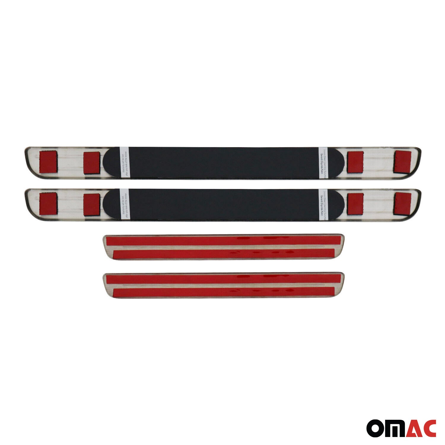 Jeep Door Sill Scuff Plate Illuminated Exclusive Stainless Steel Dark 4 Pcs