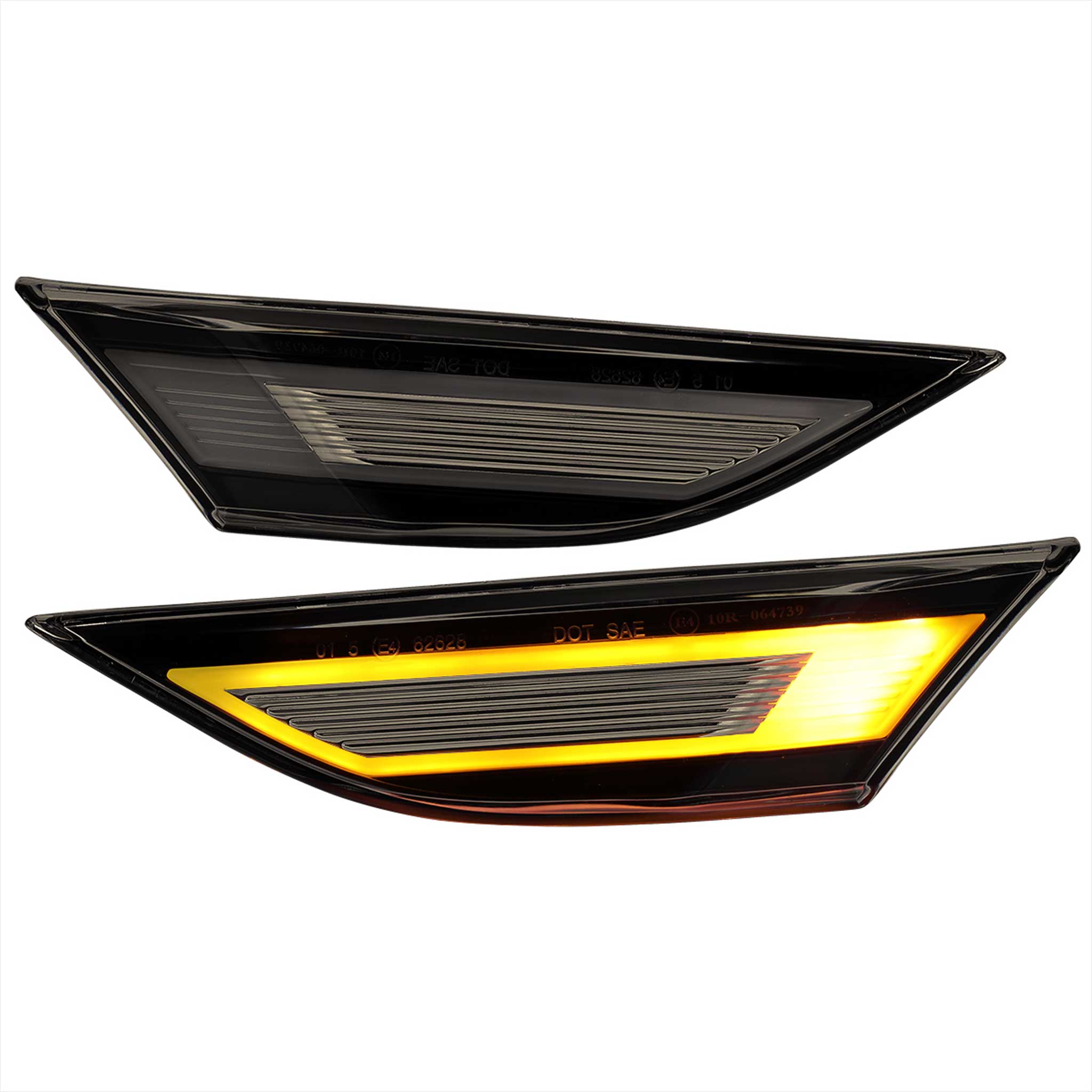 For Porsche 911 991/981 718 2011-2019 LED Turn Signal Smoke With Sequential