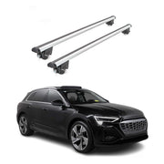 2019-2025 Audi Q8 / e-tron / Sportback Roof Rack Cross Bars Luggage 220 Lbs Gray 2 Pcs