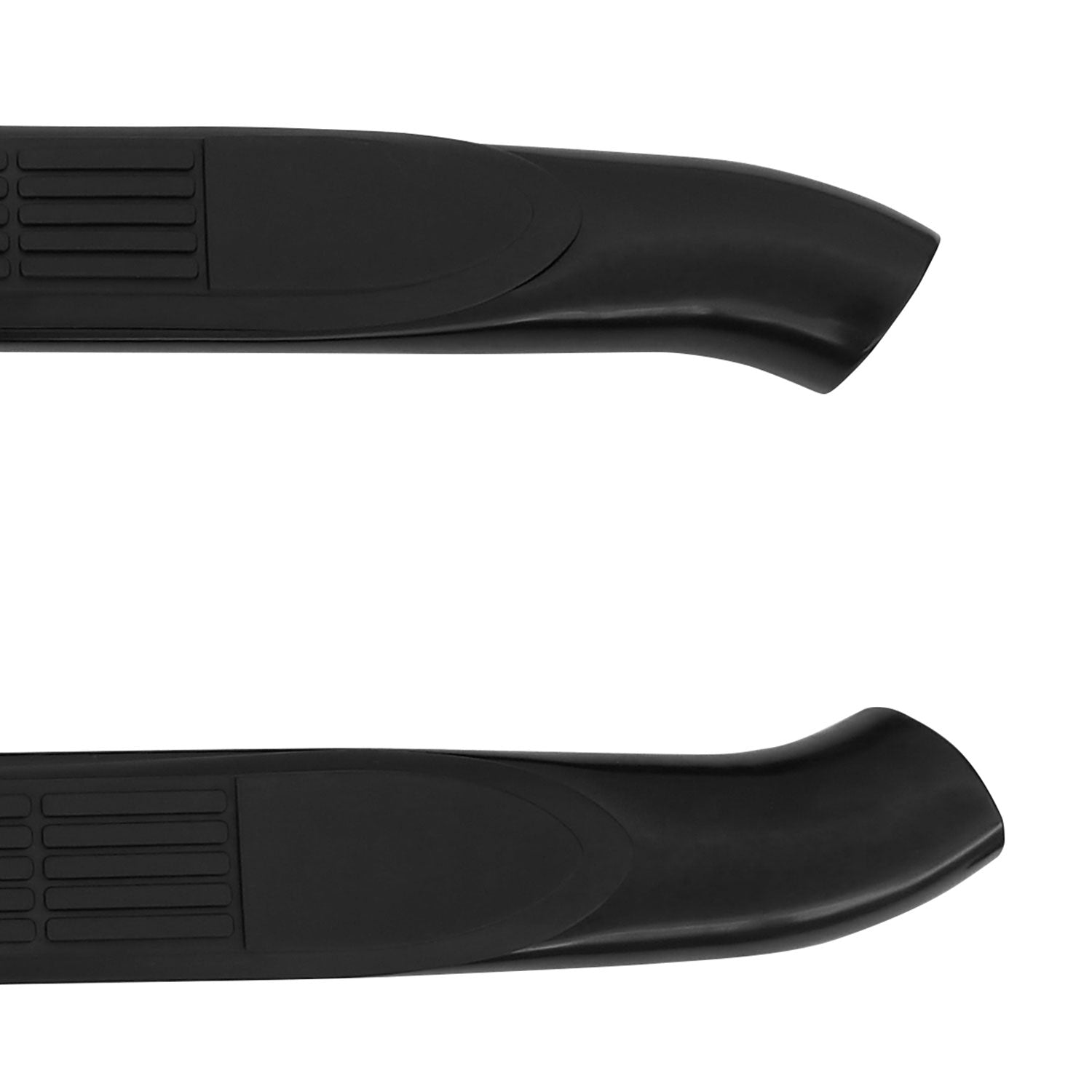 2015-2024 Ford F-150/F-250/350/450 SuperCab 3" Black Steel Side Step Nerf Bars