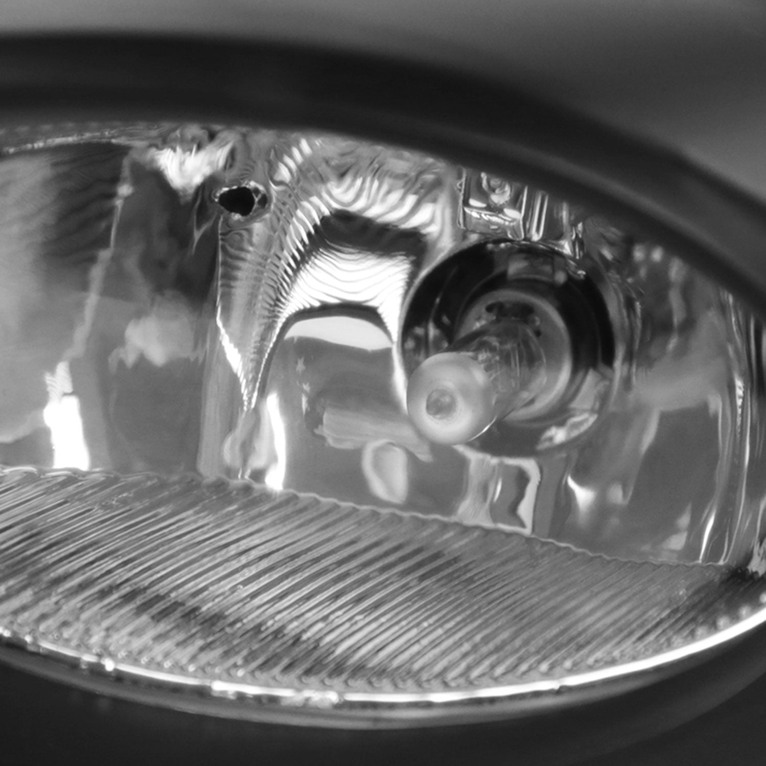 2009-2011 Honda Civic Coupe H11 Fog Lights Kit Chrome Housing/Clear Lens
