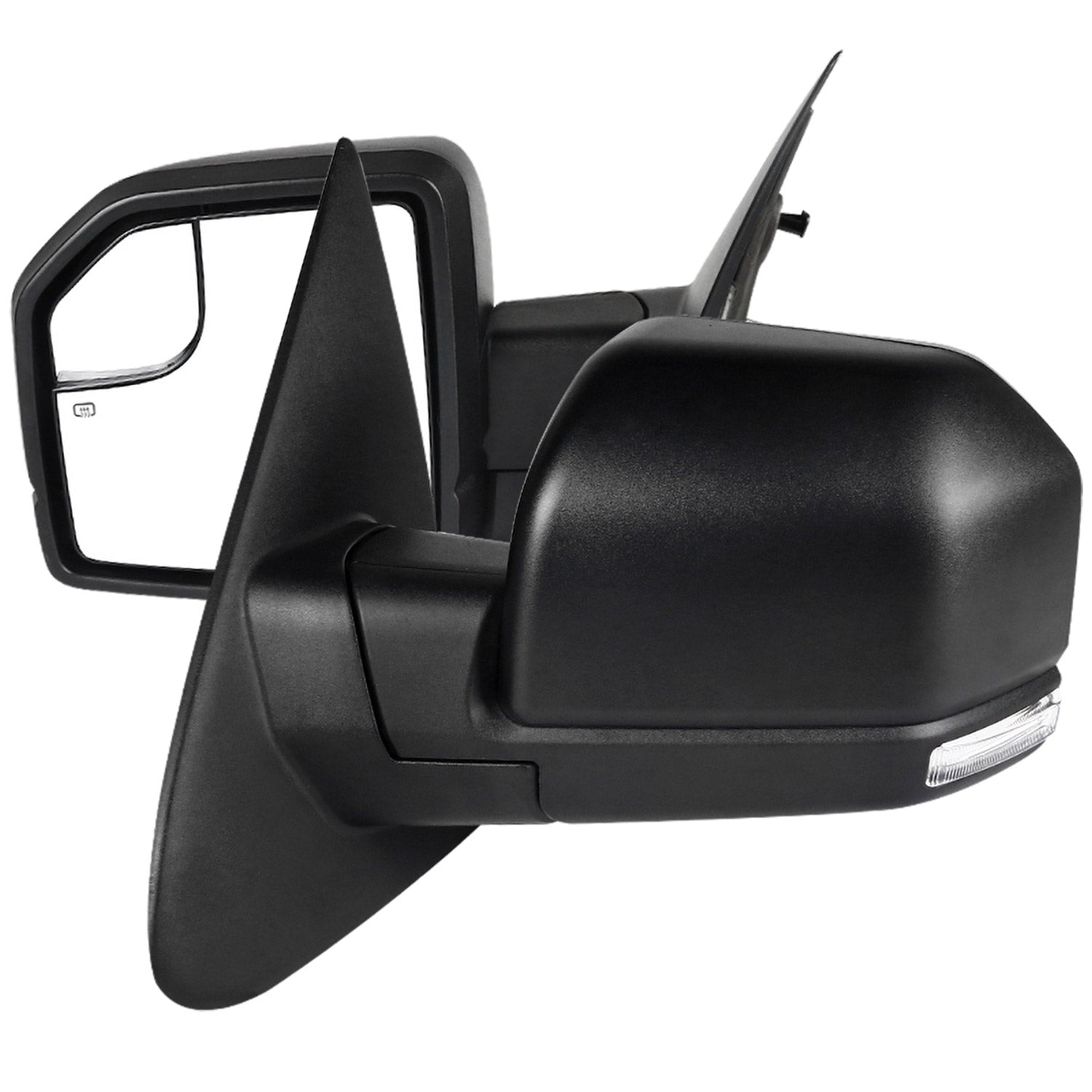 2003-2006 Ford Expedition Matt Black Heated Side Mirrors LED Turn Signal