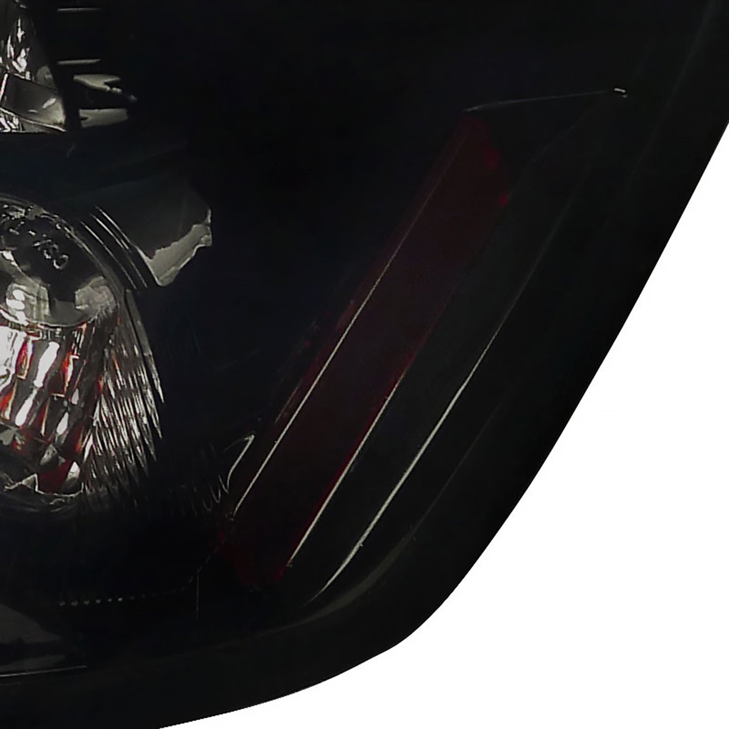 2006-2011 Honda Civic Coupe Tail Lights Glossy Black Housing/Smoke Lens