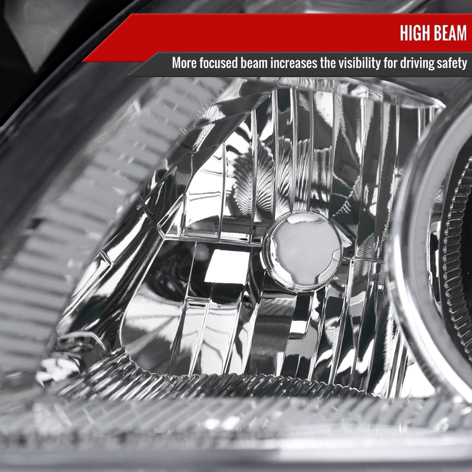 2010-2012 Nissan Altima Sedan Factory Style Headlights Chrome/Clear Lens
