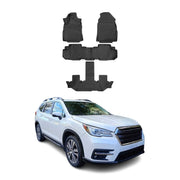 2019-2026 Subaru Ascent Floor Mats Liners Full Set All Weather Black