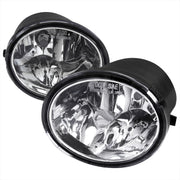 2000-2007 Toyota Tundra/Sequoia 12V/51W 9006 Fog Lights Kit Chrome/Clear Lens