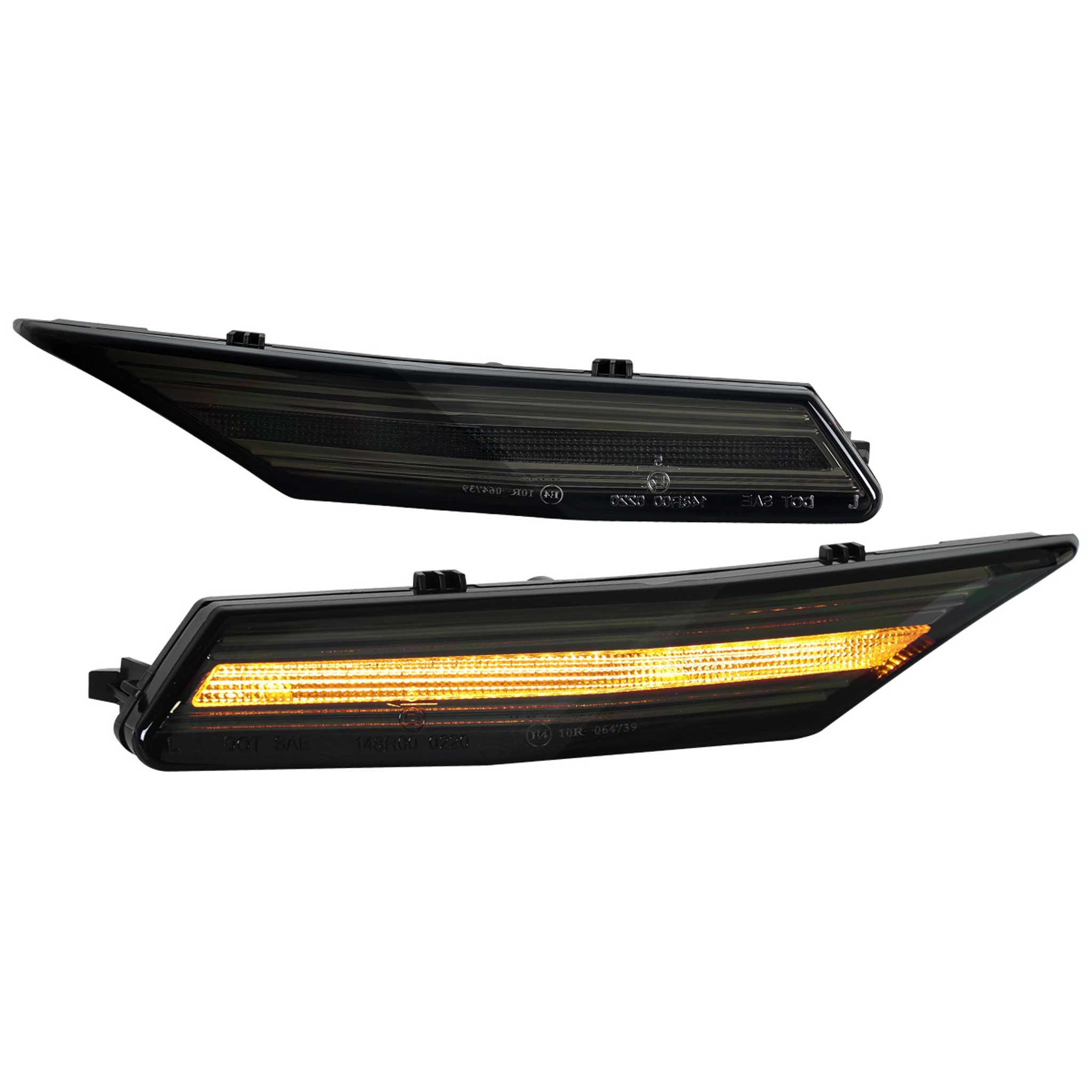 For Porsche Taycan 4S 2019-2025 LED Turn Signal Light Smoke With Sequential