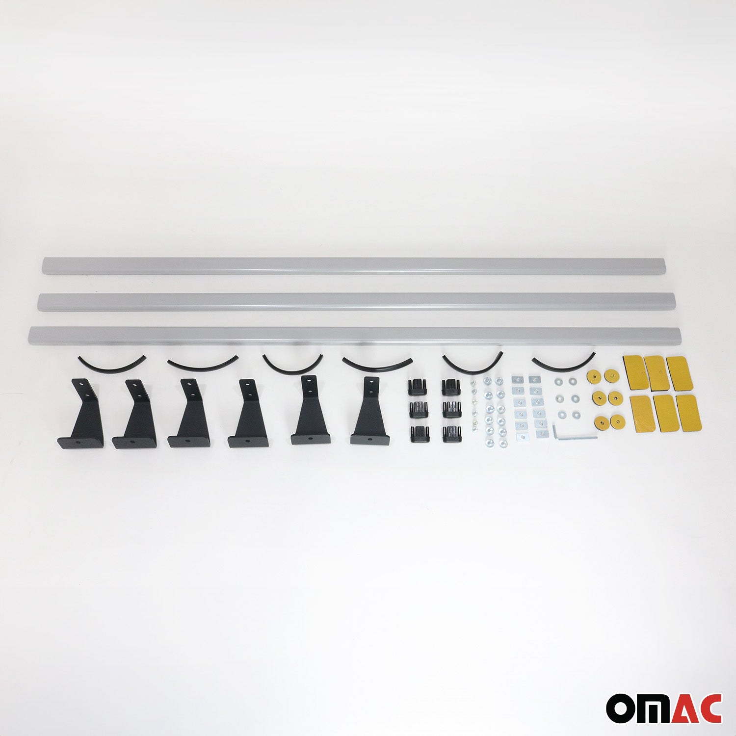 2015-2021 Ram Promaster City Roof Rack Cross Bars 3Pcs Silver