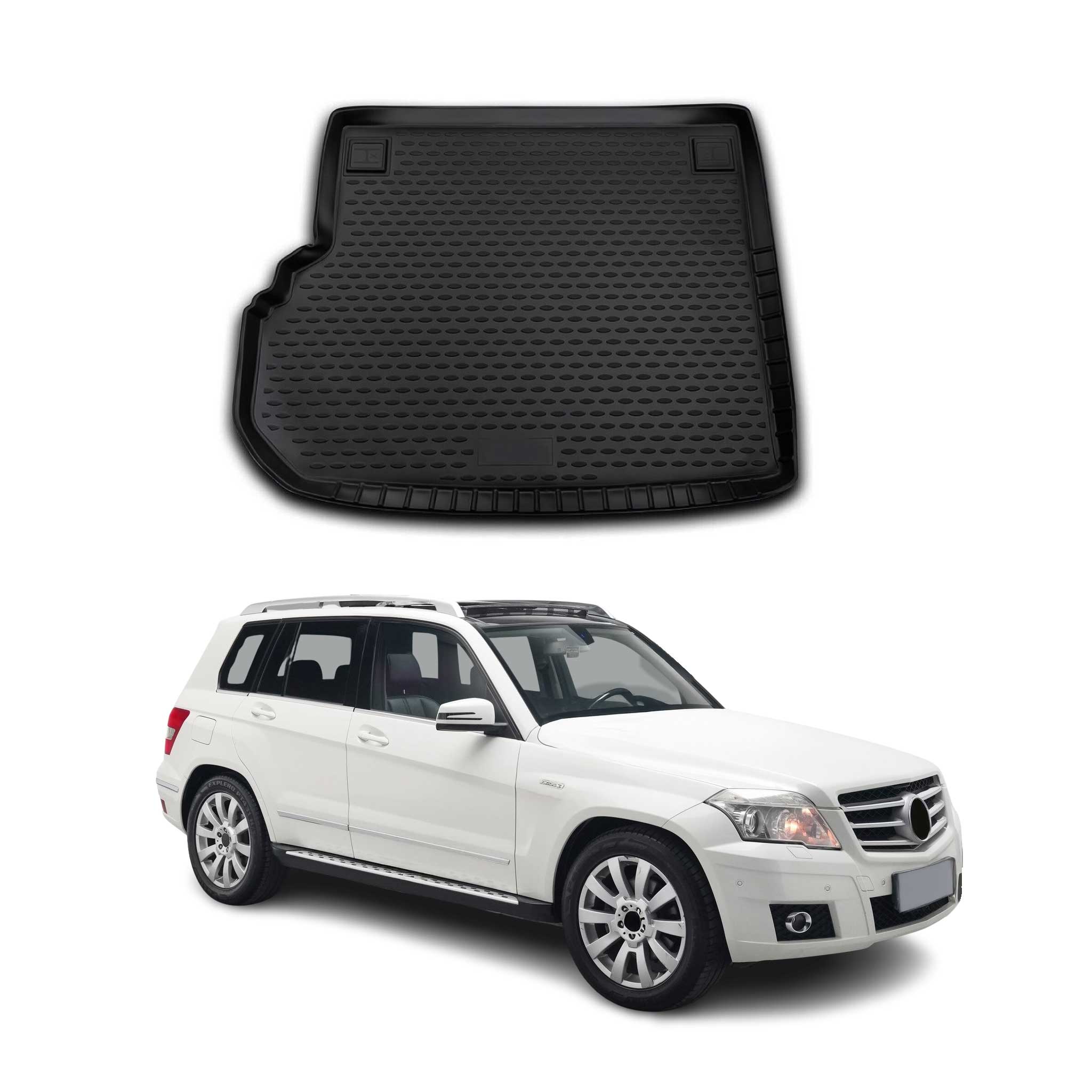2009-2015 Mercedes GLK Class X204 Cargo Liner Trunk Mat All Weather Black