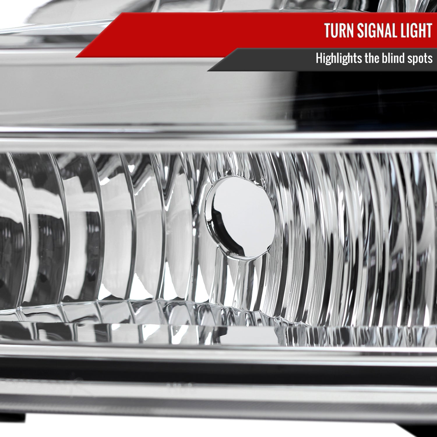 1999-2004 Ford Excursion F-250/350/450/550 Crystal Headlights Chrome/Clear