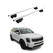 2020-2025 Kia Telluride 1.gen Roof Rack Cross Bars Silver