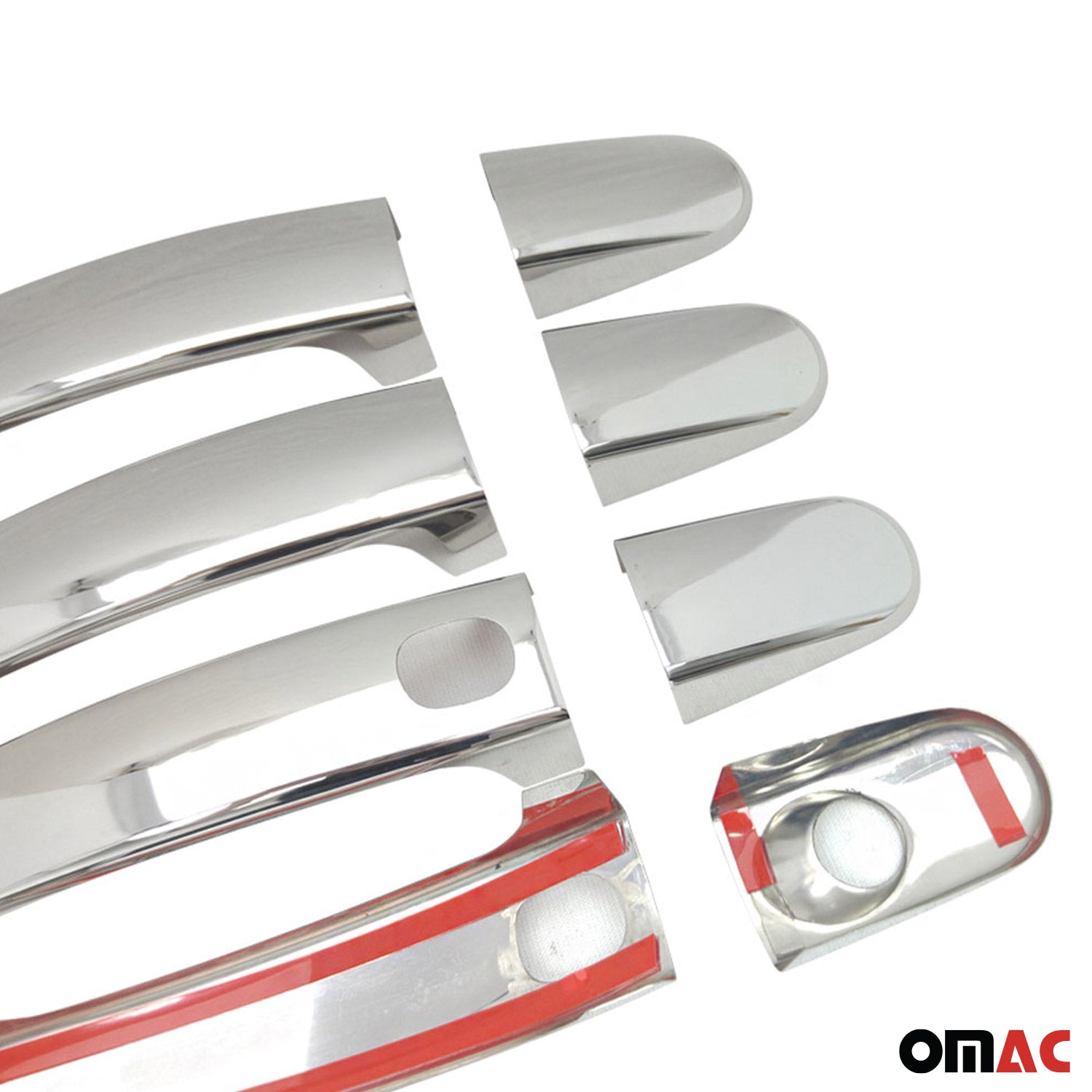 2013-2019 Ford Escape III Car Door Handle Cover Protector Stainless Steel Chrome 8Pcs