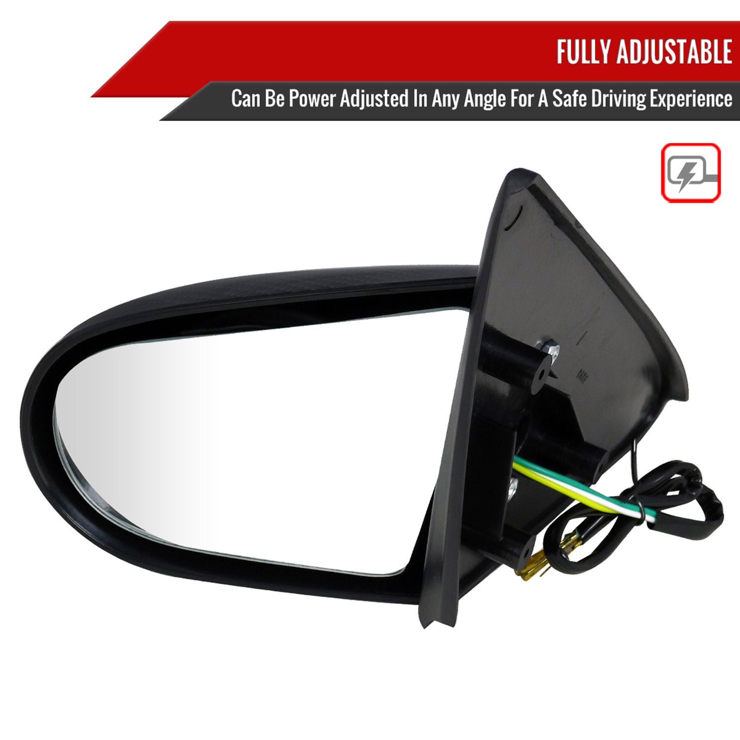 1992-1995 Honda Civic Coupe/Hatchback Carbon Fiber Shell Power Spoon Mirrors