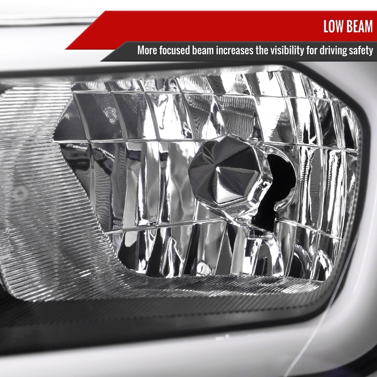 2019-2023 Ford Ranger XL XLT Factory Replacement Headlights LED Signal Black
