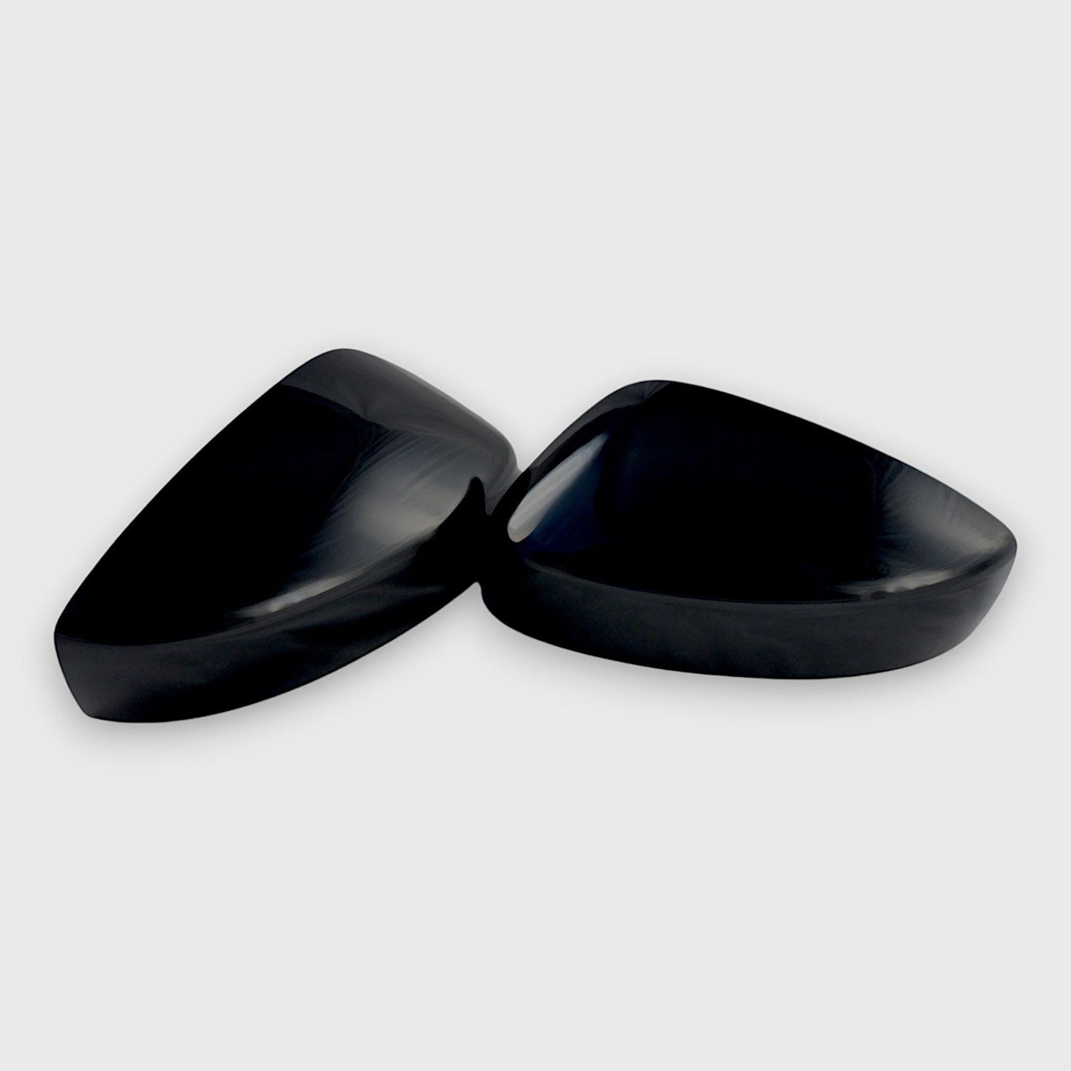 2017-2025 Mazda CX-5 Mirror Cover Caps Gloss Black 2Pcs ABS Plastic