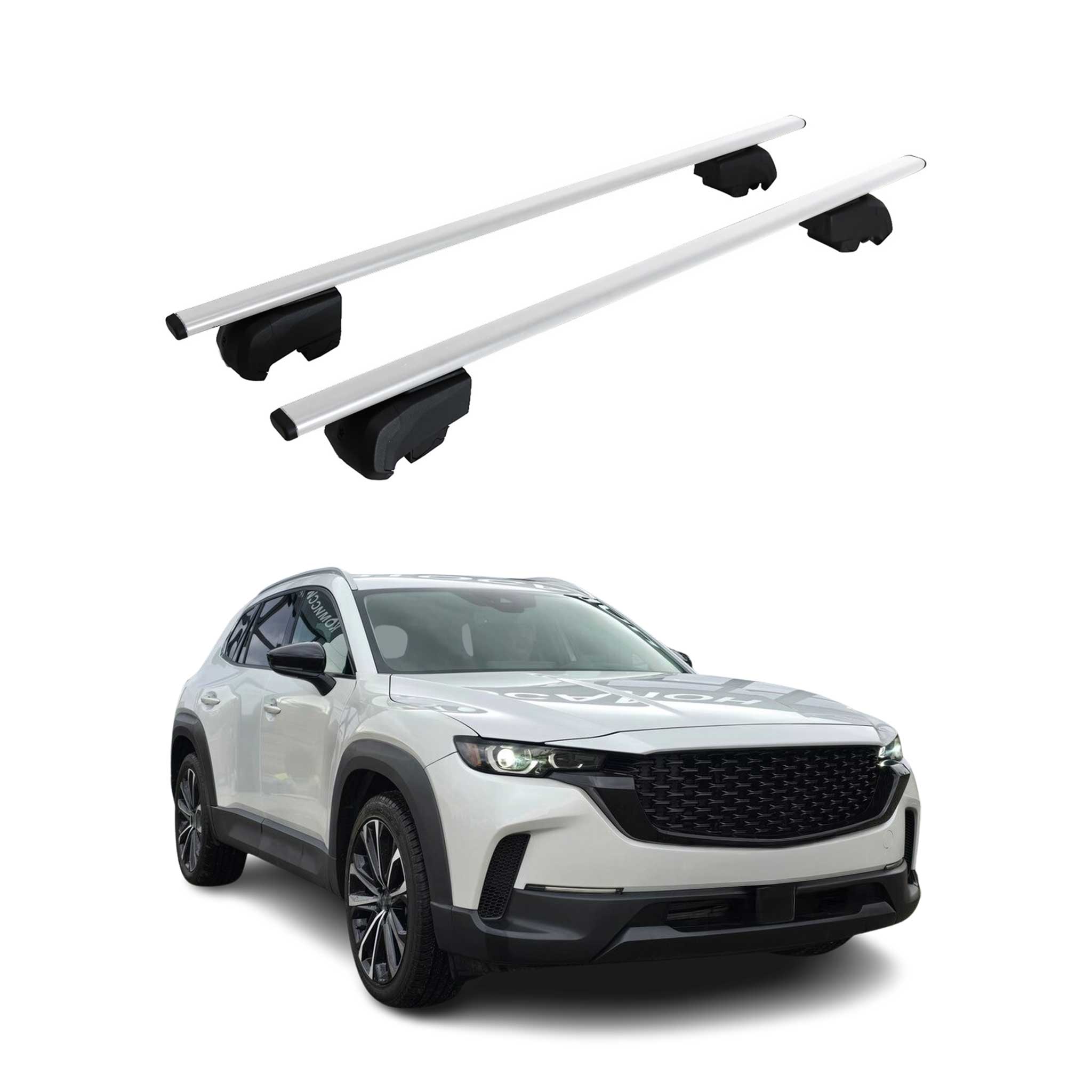 2023-2026 Mazda CX-50 Roof Rack Cross Bars Silver