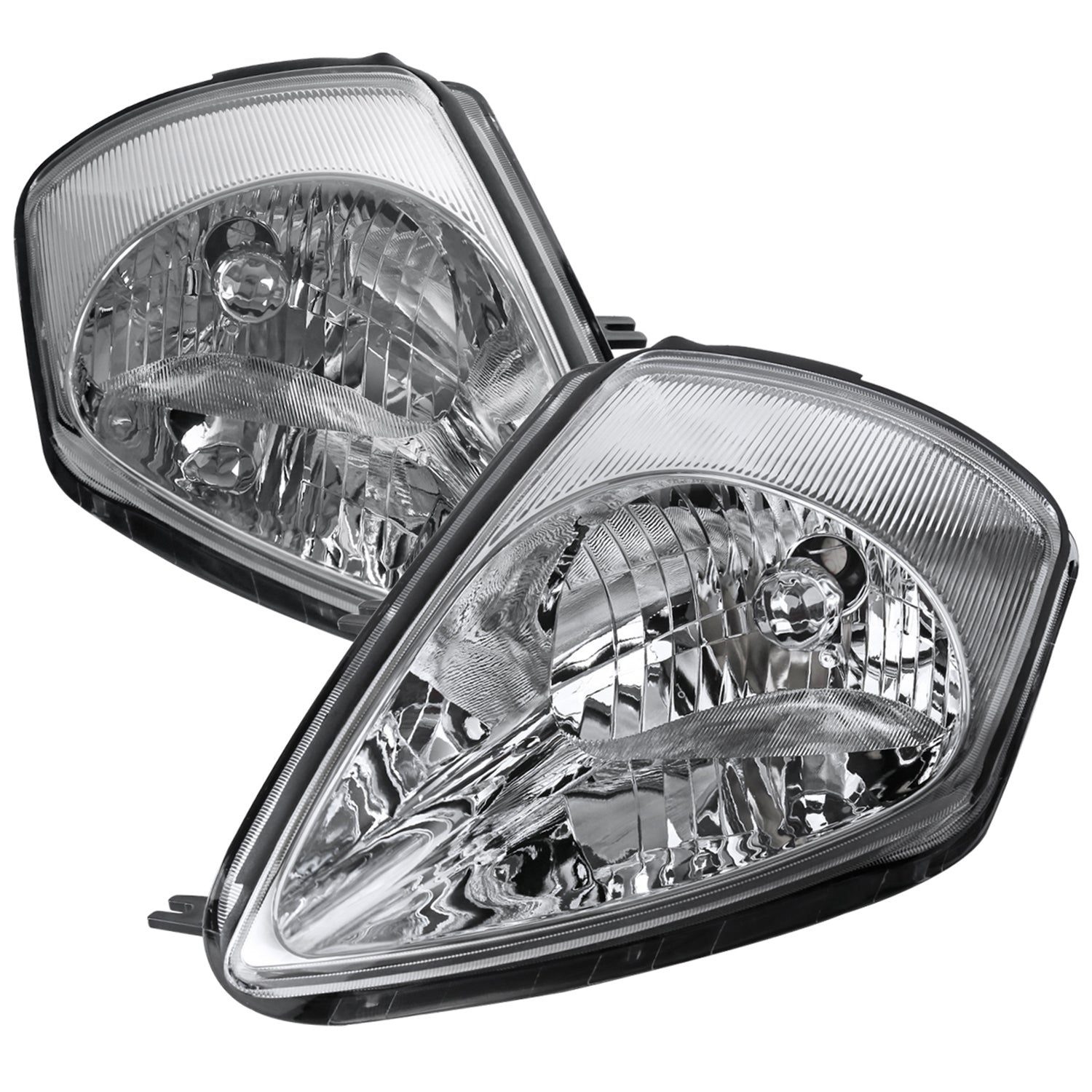 2000-2005 Mitsubishi Eclipse Factory Style Crystal Headlights Chrome/Clear