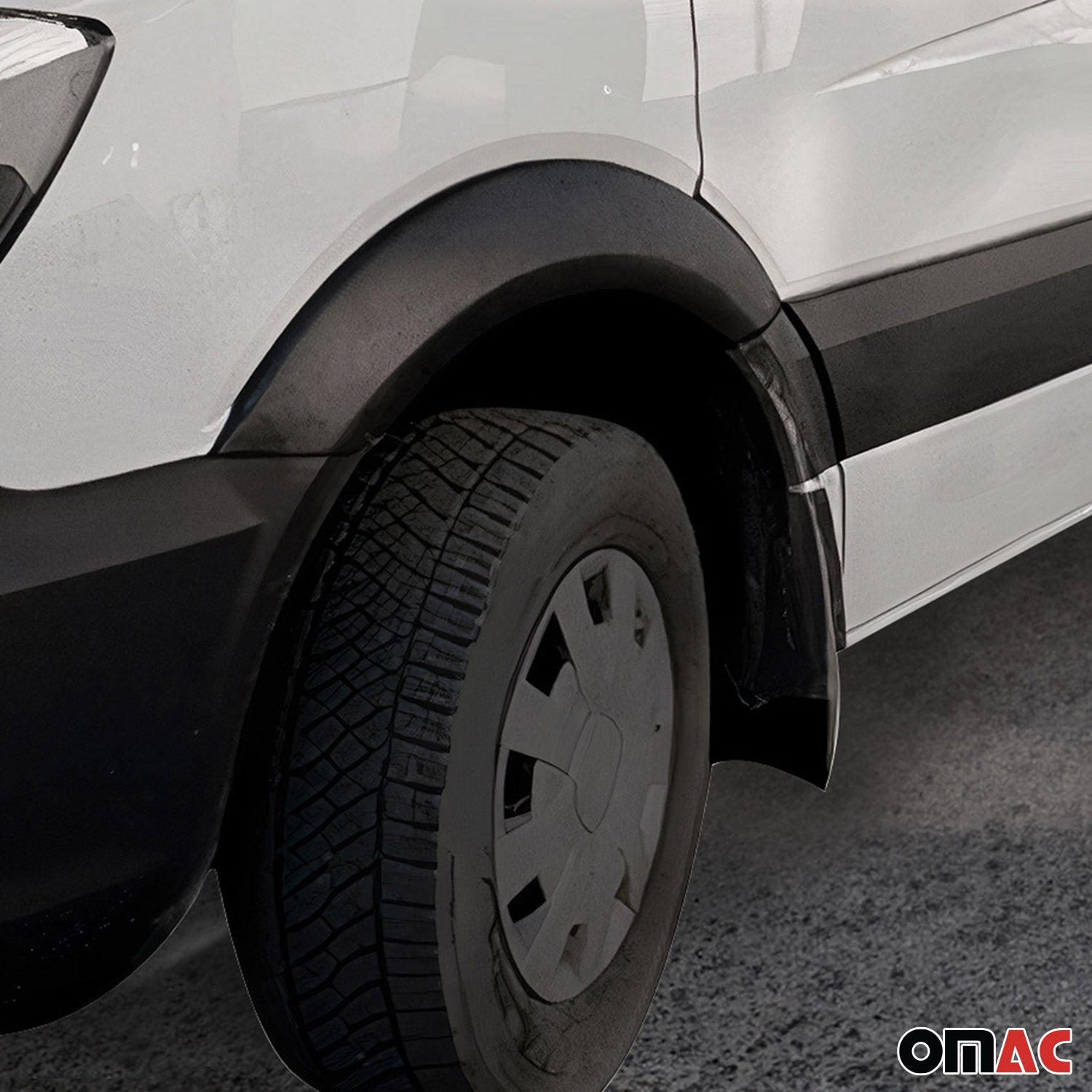 2014-2018 Mercedes Sprinter W906 Facelift Fender Flares Wheel Protector Black 4 Pcs