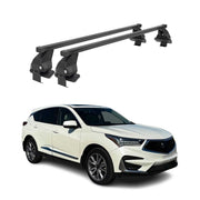 Top Roof Racks Cross Bars fits Acura RDX III 2019-2026 2Pcs Black Steel