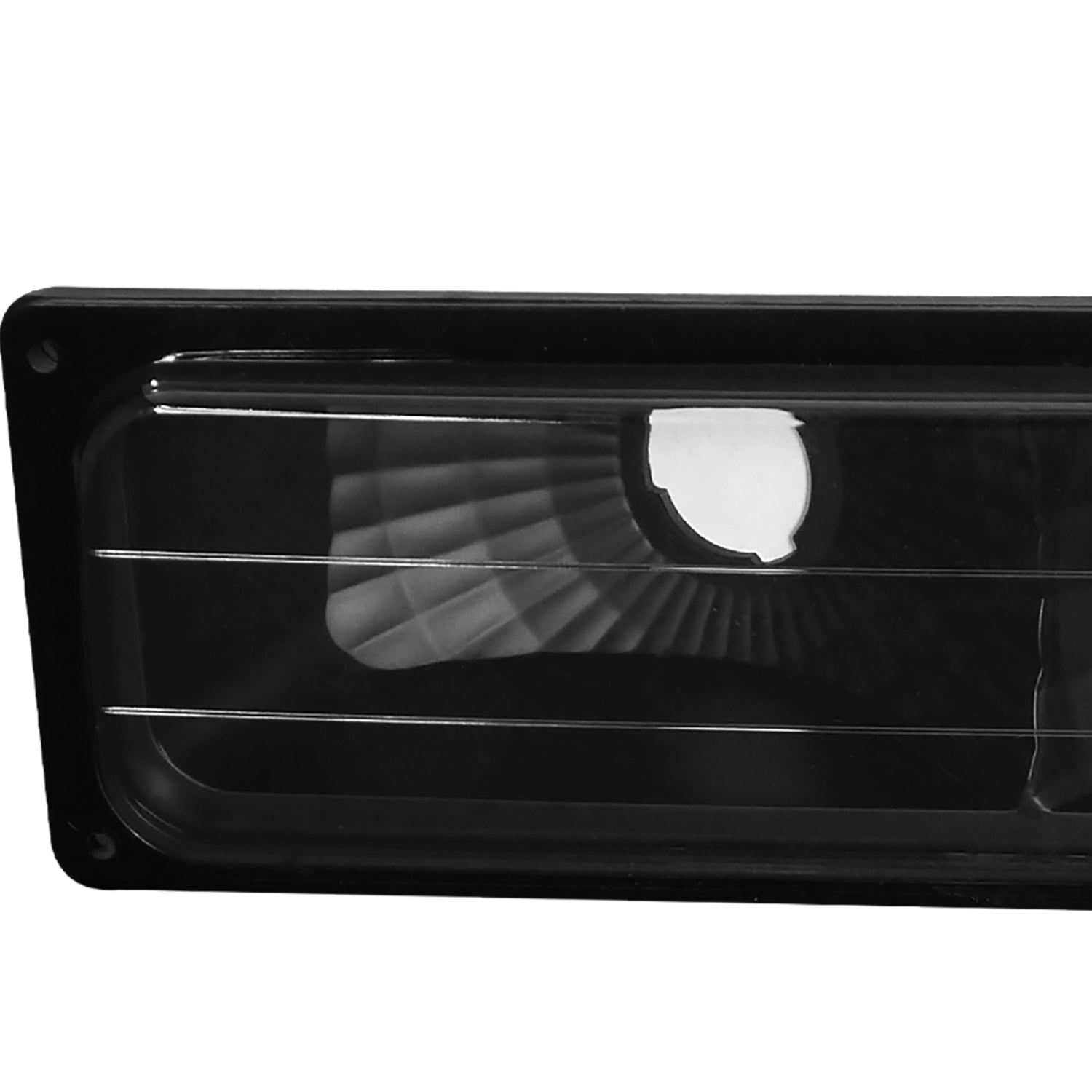 1988-1999 Chevy C10/Suburban/Silverado/Sierra/Yukon Bumper Lights Matt Black