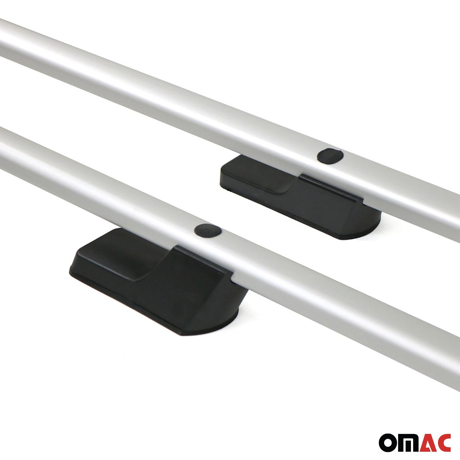 2015-2026 Ford Transit & E-Transit L2 Regular Roof Rack Rails Side Rails Silver