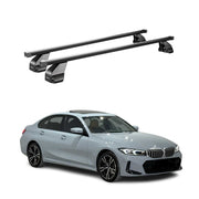 2021-2026 BMW 3 Series G20 Sedan 2019-2026 / M3 G80 Roof Rack Cross Bars Black
