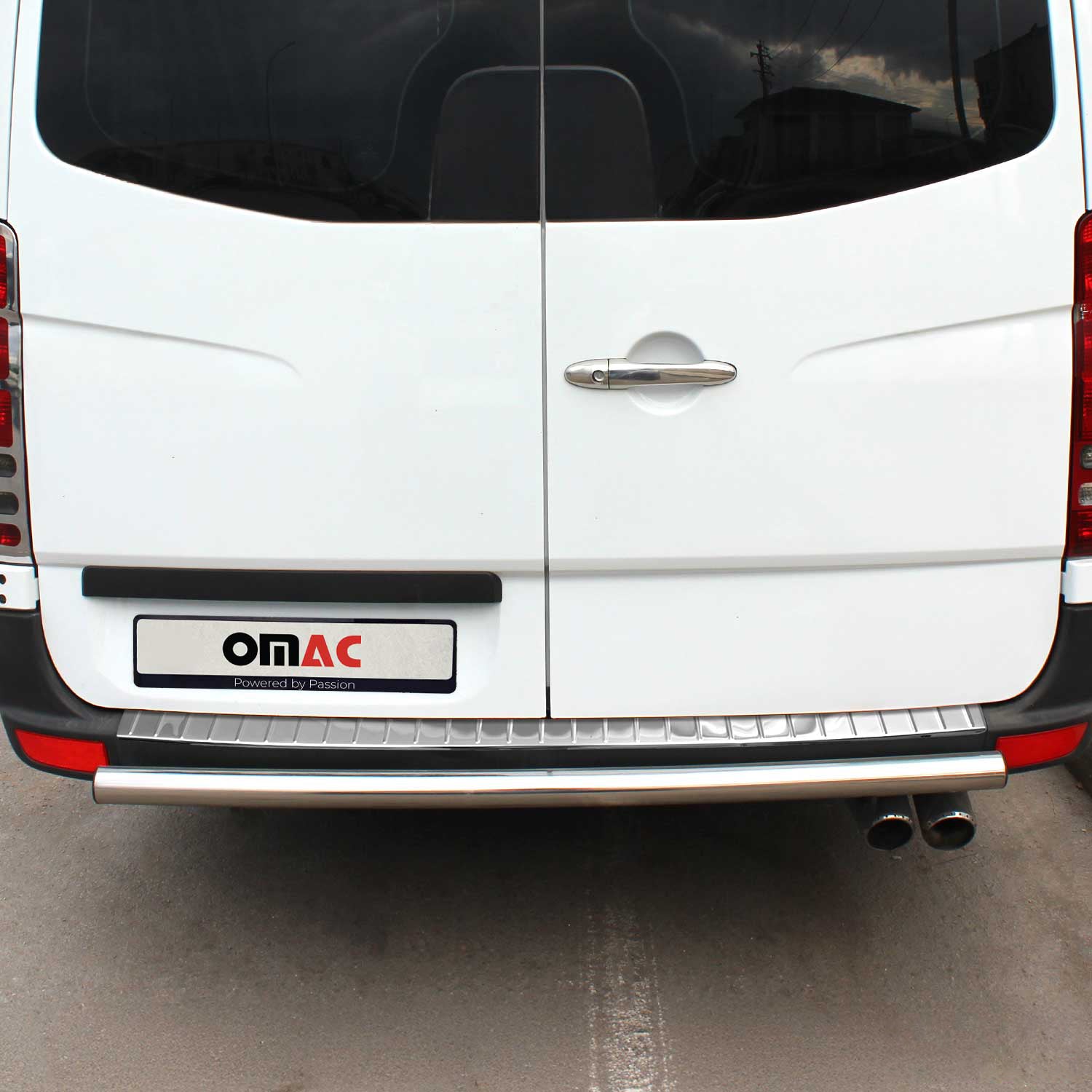 2006-2018 Mercedes Sprinter W906 Rear Bumper Sill Cover & Door Sill Cover Set