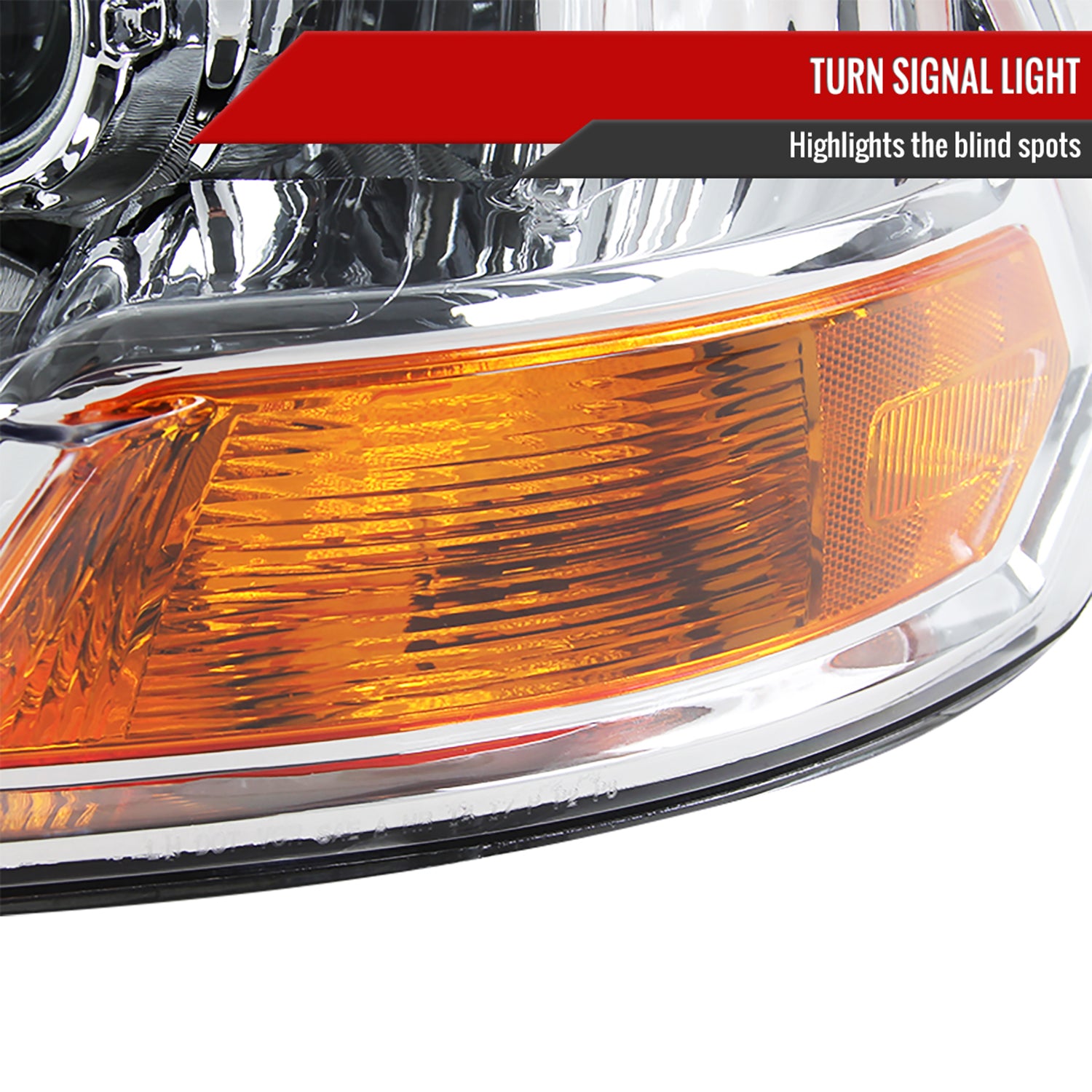 2009-2018 Dodge RAM 1500 / RAM 2500 3500 Retro Projector Headlights Chrome