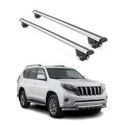 1998-2007 Toyota Land Cruiser Roof Rack Cross Bars Silver