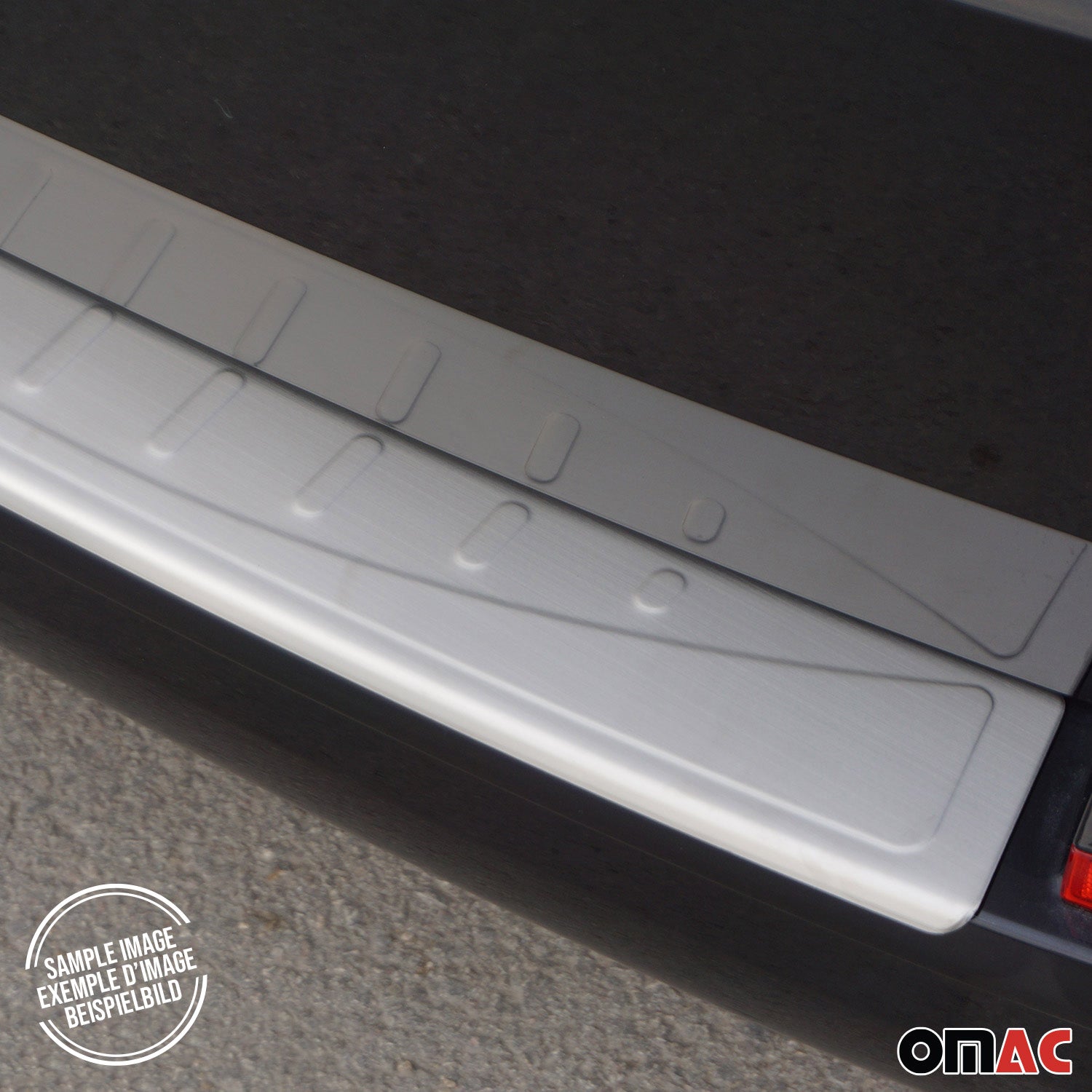 Rear Bumper Guard & Trunk Sill Cover Set for VW Tiguan 2018-2024 S.Steel Brushed