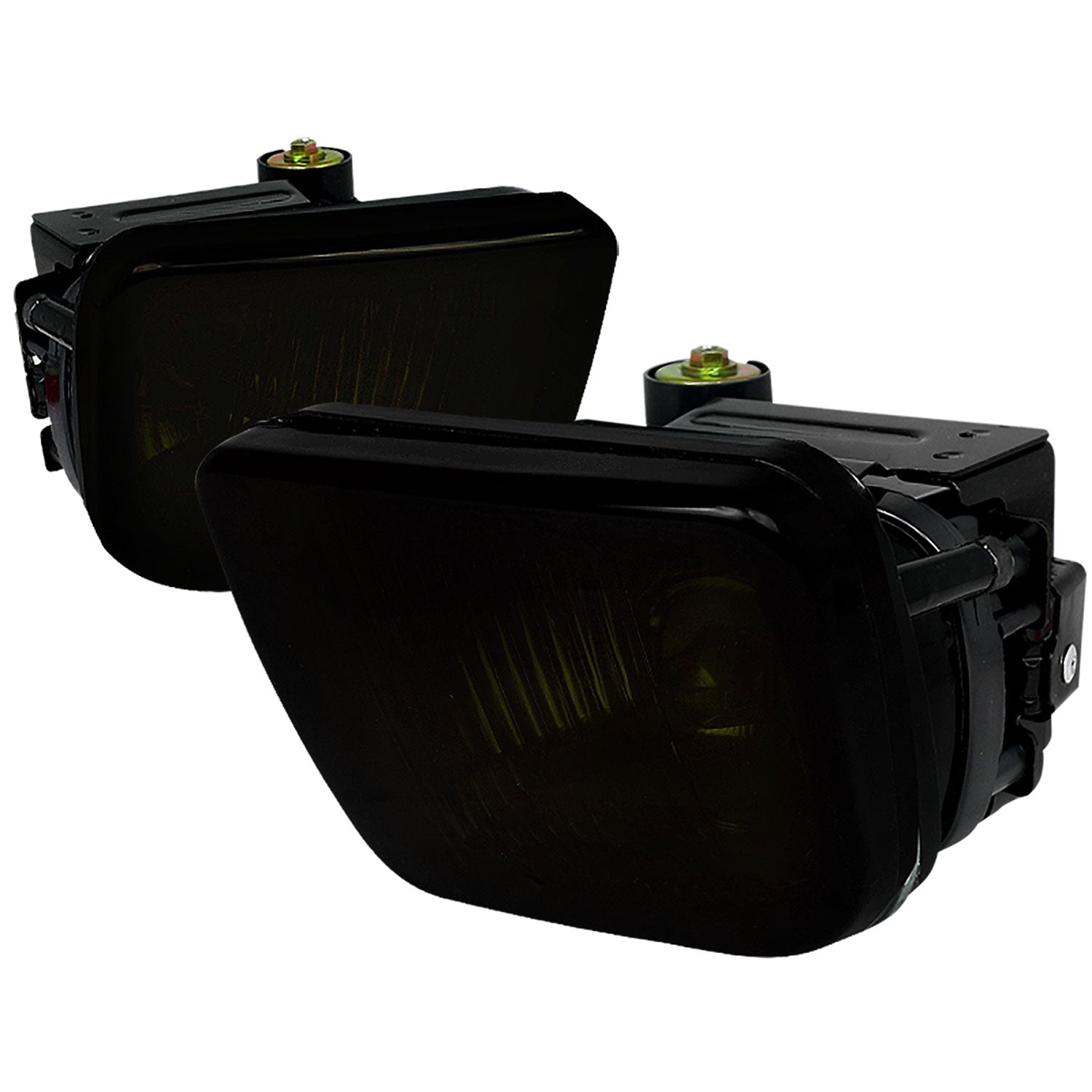 1996-1998 Honda Civic H3 Fog Lights Kit Chrome Housing/Smoke Lens