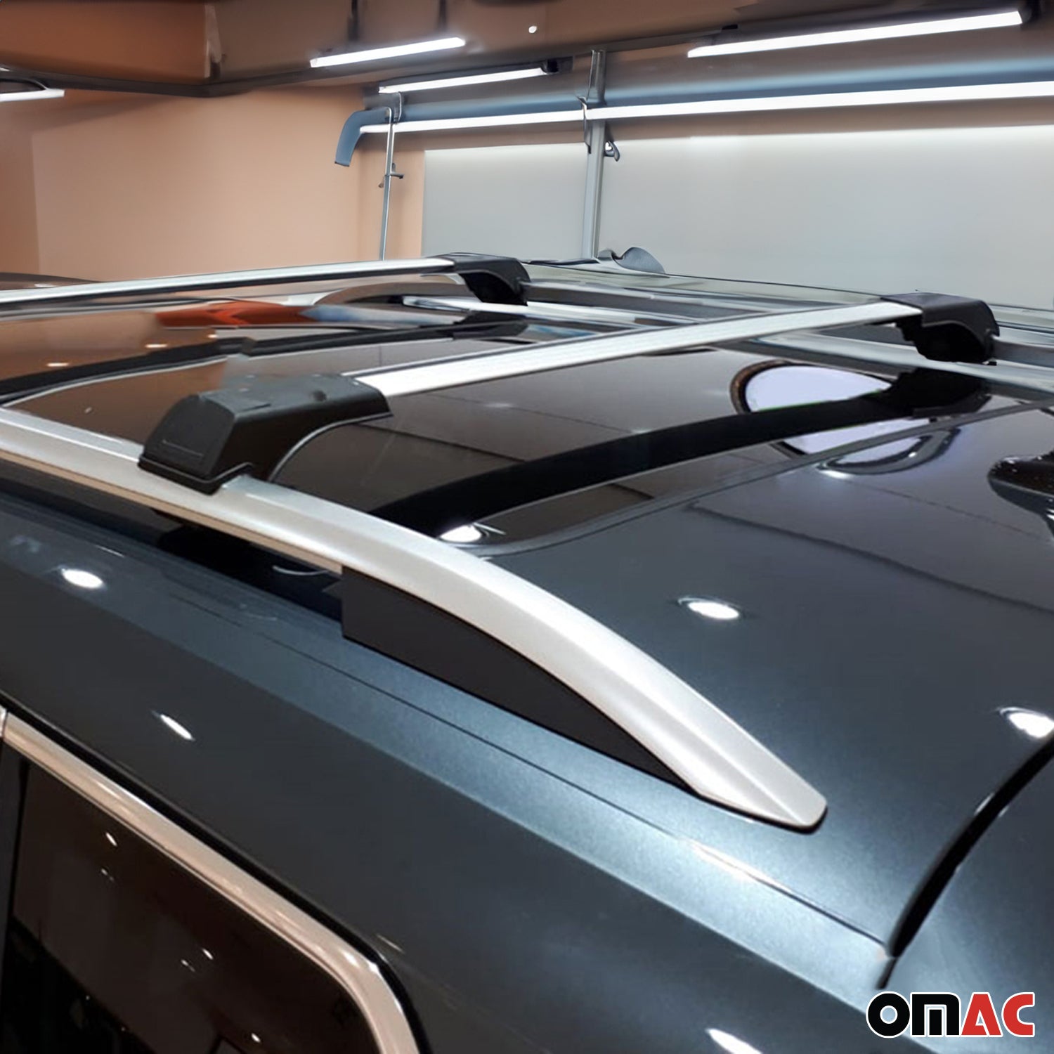 2015-2022 RAM ProMaster City Roof Rack Cross Bars Silver
