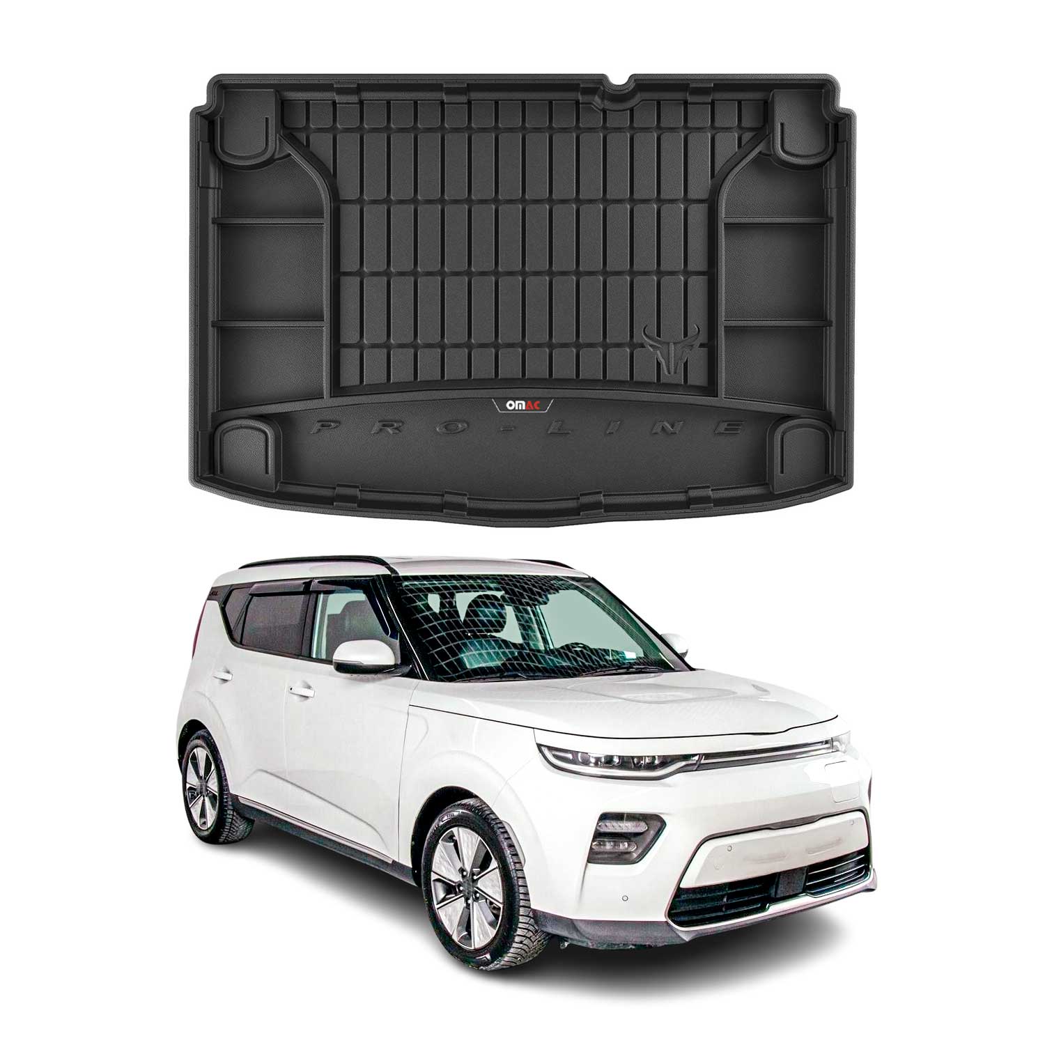 2020-2025 Kia Soul 3.gen EV Premium Cargo Liner Trunk Mat All Weather Heavy Duty