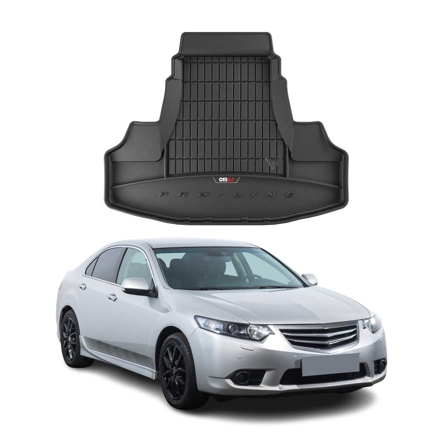 2008-2012 Honda Accord Sedan Premium Cargo Liner Trunk Mat All Weather Heavy Duty