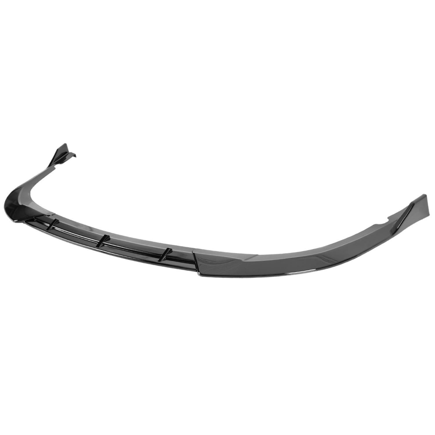 2016-2018 Kia Optima SXL Glossy Black 3Pcs Front Bumper Lip Splitter Kit
