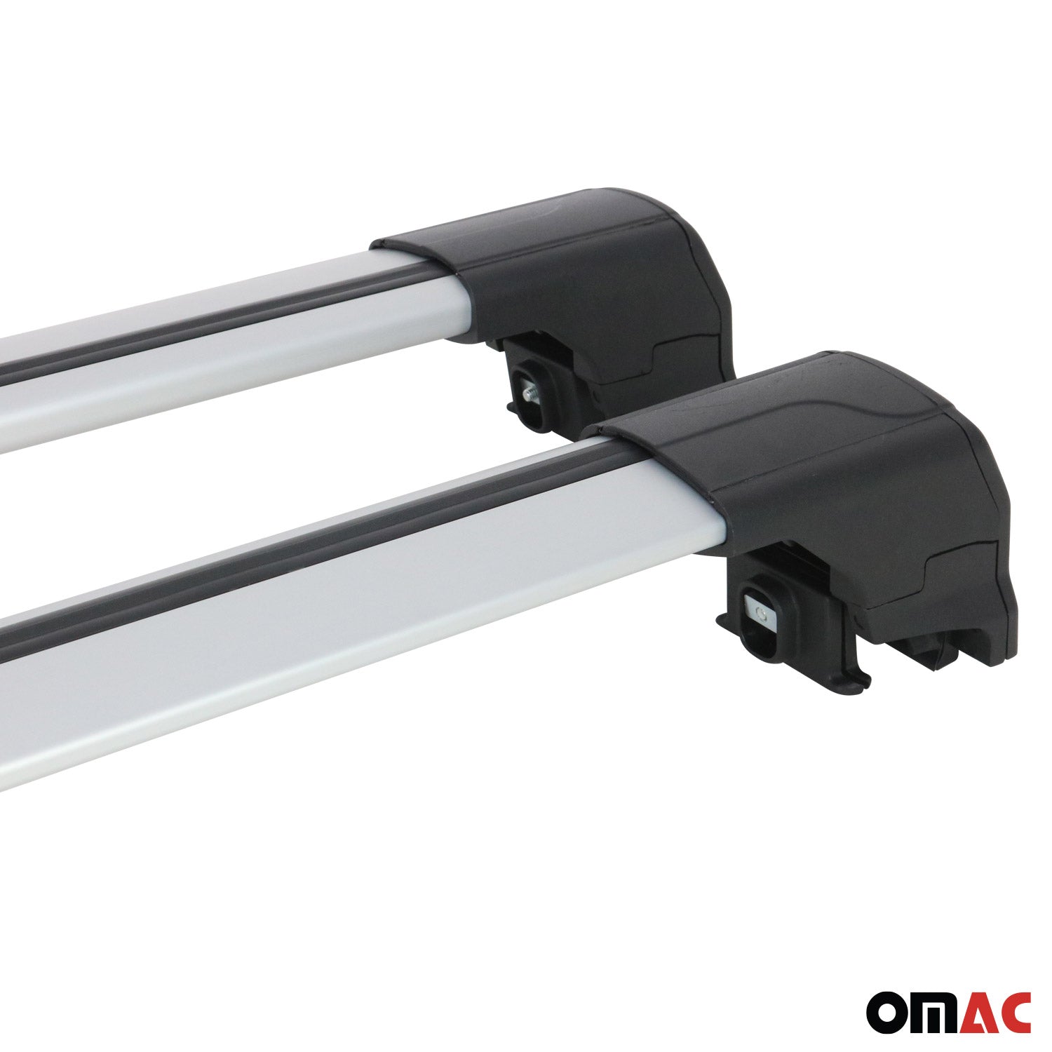 Aluminium Roof Racks Cross Bars for Mitsubishi Outlander 3.gen 2014-2020 Gray 2x