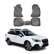 2020-2025 Subaru Outback 6.gen Floor Mats Liners Full Set All Weather Black