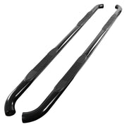 2015-2024 Ford F-150/F-250/350/450 SuperCab 3" Black Steel Side Step Nerf Bars