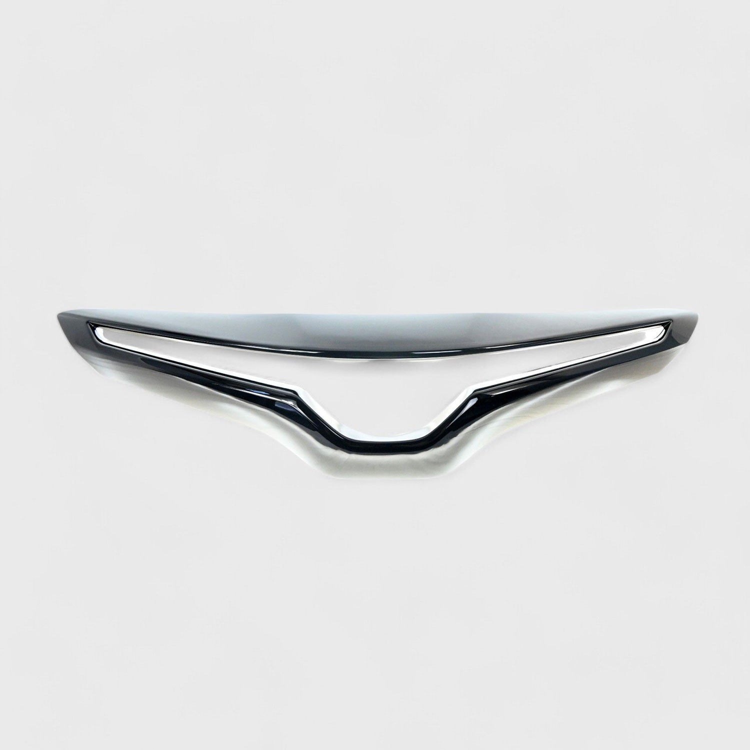 2018-2024 Toyota Camry Grille Overlay Gloss Black 1Pcs ABS Plastic