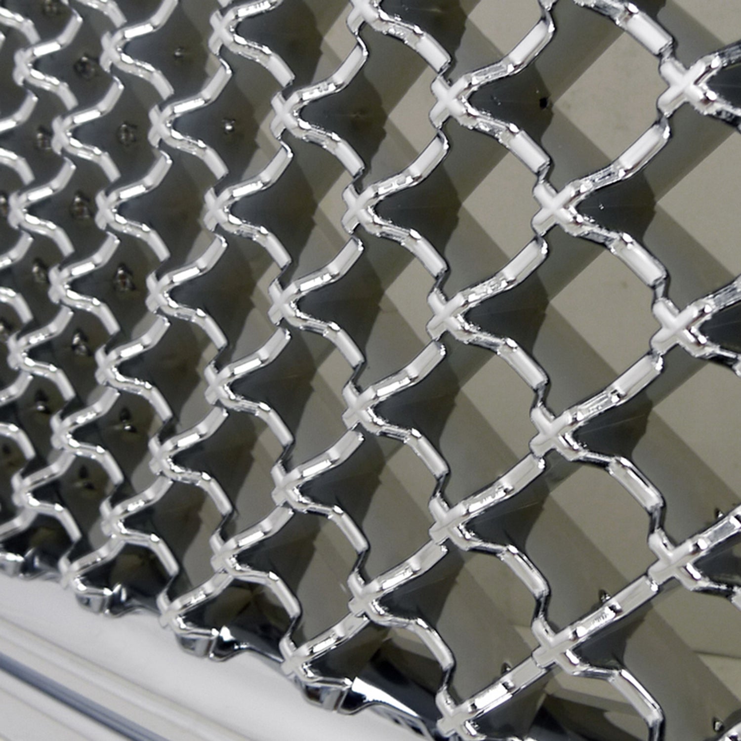 2000-2005 Cadillac Deville Matte Chrome ABS Mesh Grille