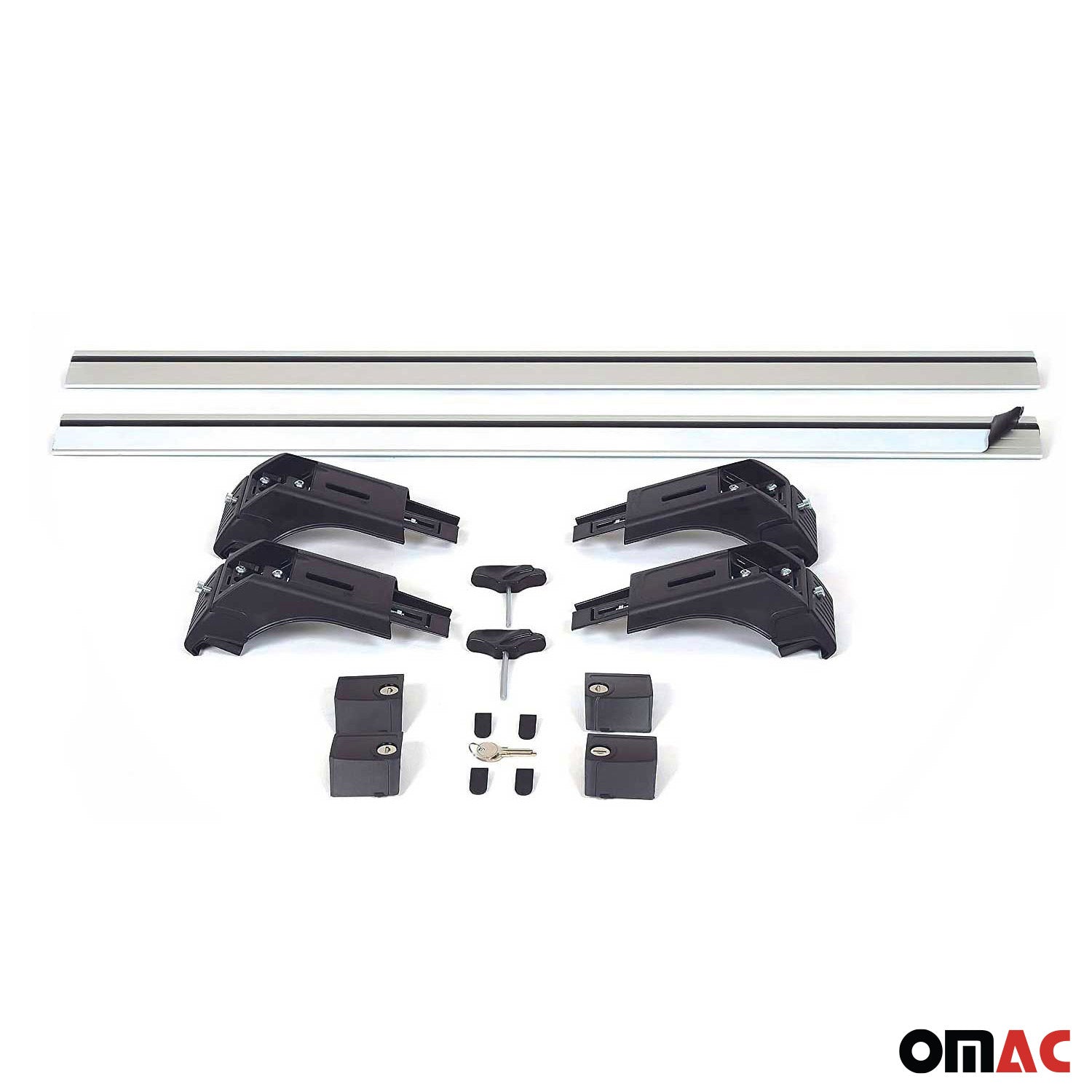 2009-2017 Opel Insignia Roof Rack Cross Bars Silver Luggage Carrier 2 Pcs