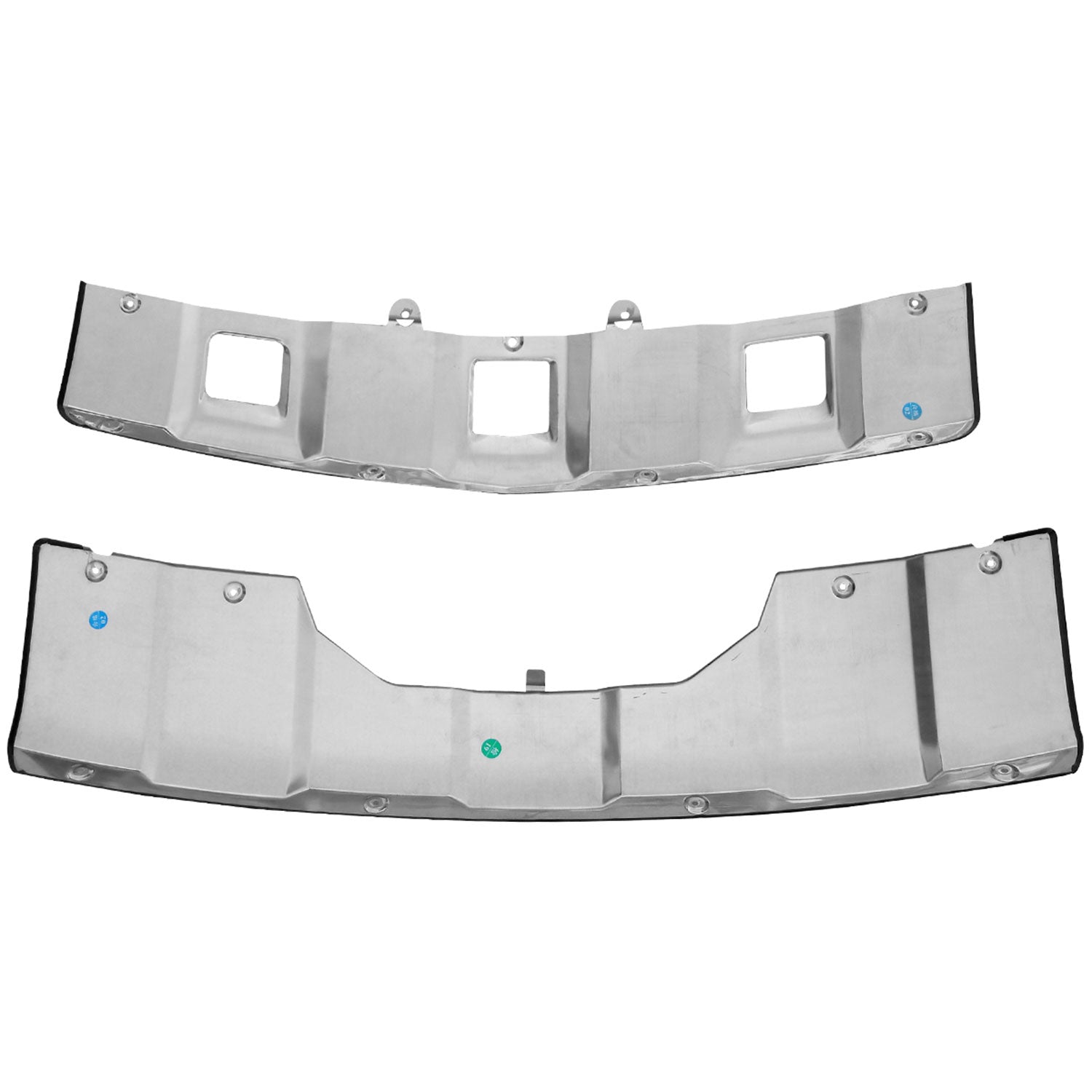 2007-2009 Mercedes Benz X164 GL320/GL350/GL450 Chrome Steel Skid Plate Kit
