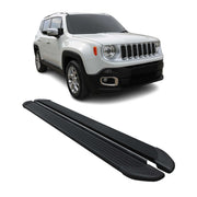 2015-2024 Jeep Renegade Running Boards Side Steps Black