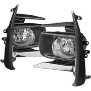 2018-2019 Toyota Sienna 12V/55W H11 Fog Lights Kit - HZ Chrome/Clear Lens